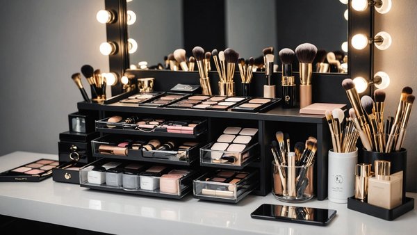 Découvrez l'organisateur maquillage parfait pour un espace élégant