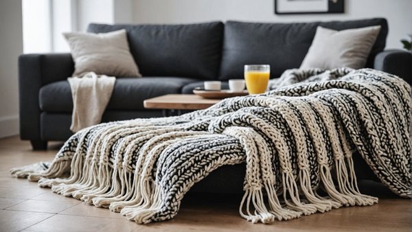 Ajoutez une touche nordique avec un plaid scandinave